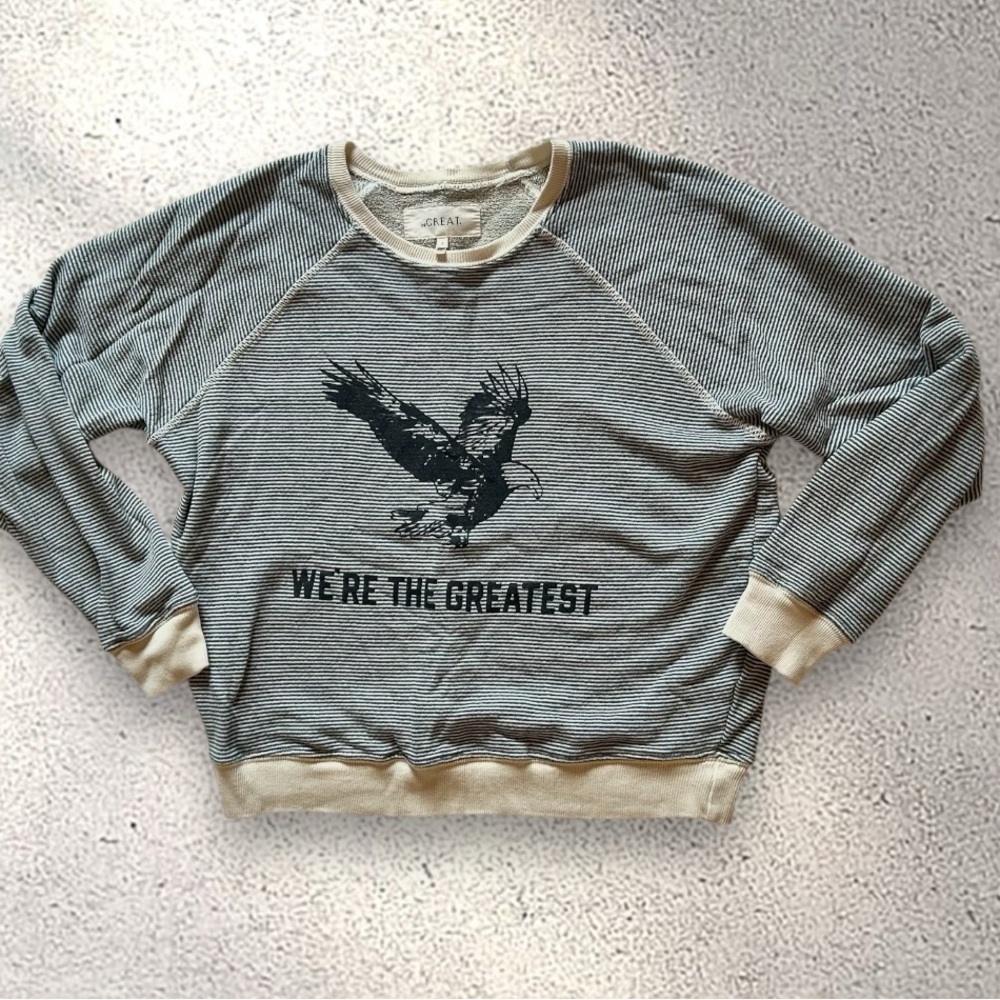 Women’s The Great Striped Sweatshirt Size 2 / small